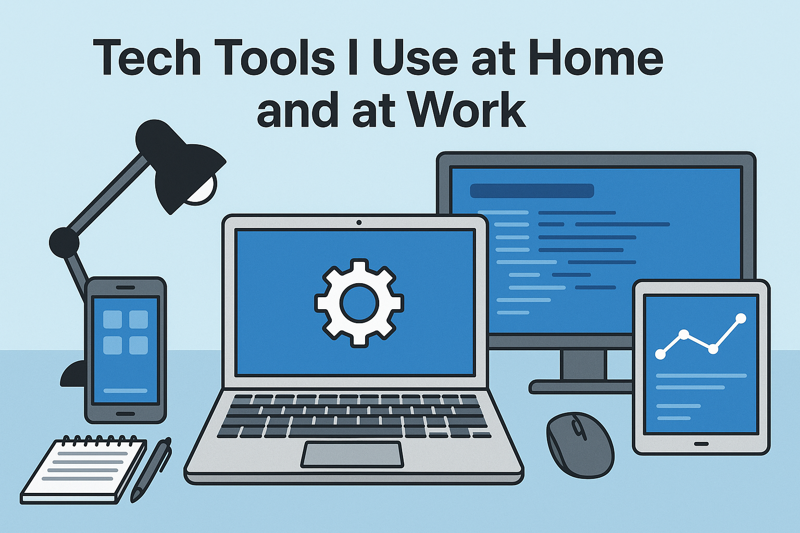Featured image of post Tech tools I use at home and at work