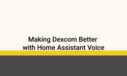 Featured image of post Making Dexcom better with Home Assistant Voice